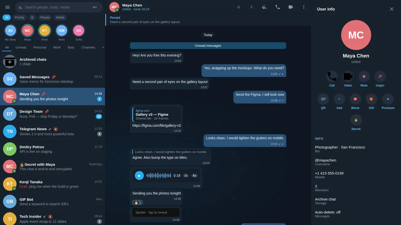 Telegram Clone