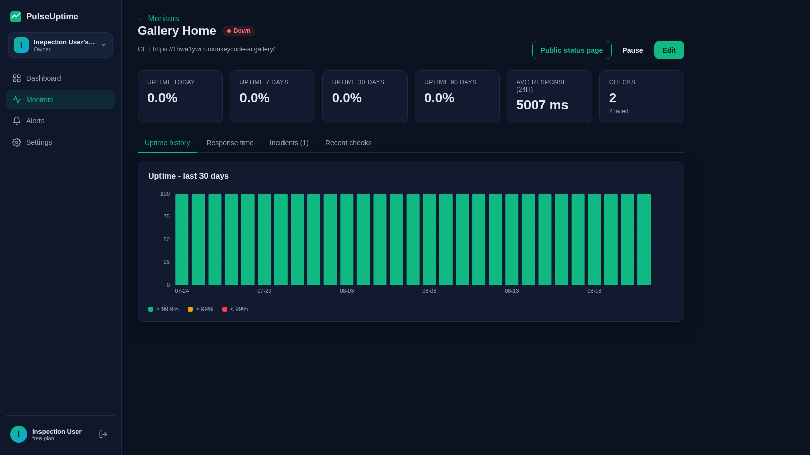 PulseUptime - Uptime Monitoring cover