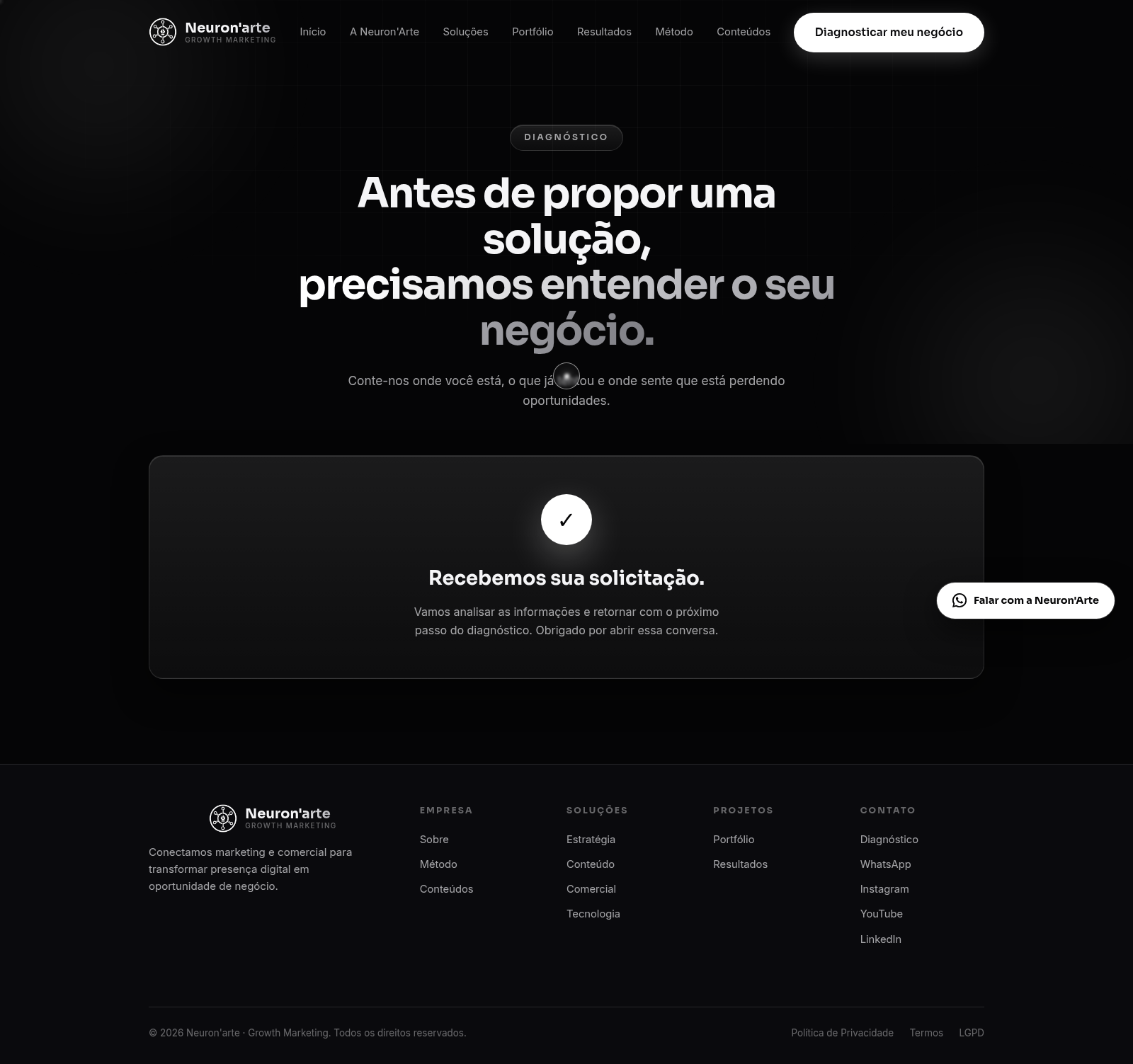 Neuron'arte · Growth Marketing cover
