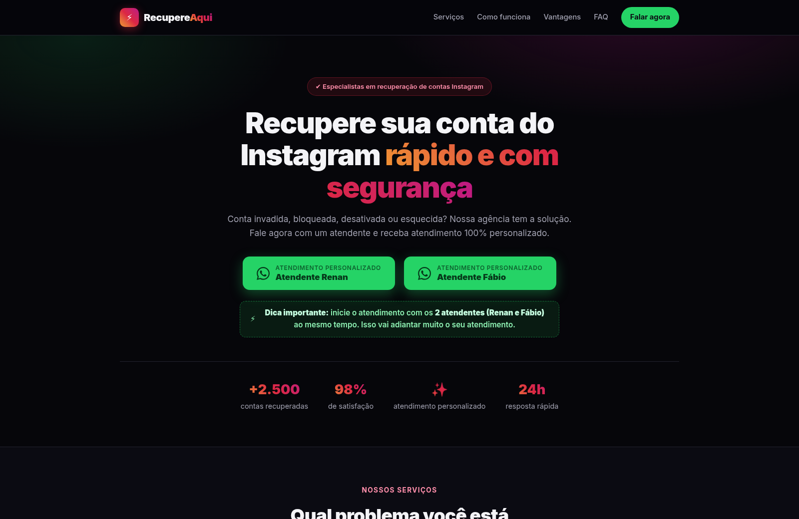 Recupere Aqui
