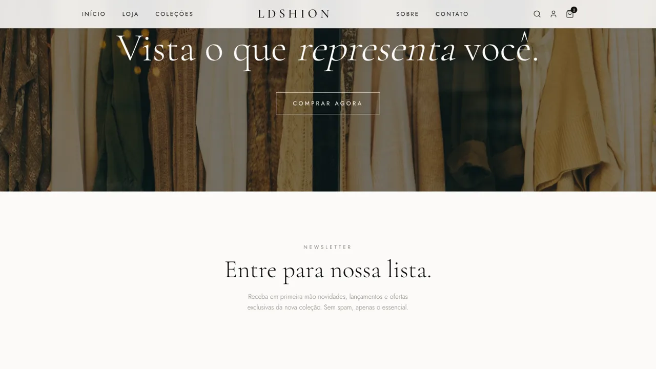 LDSHION — Moda contemporânea