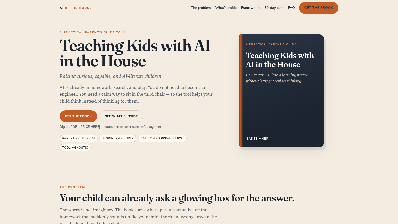 Teaching Kids with AI cover
