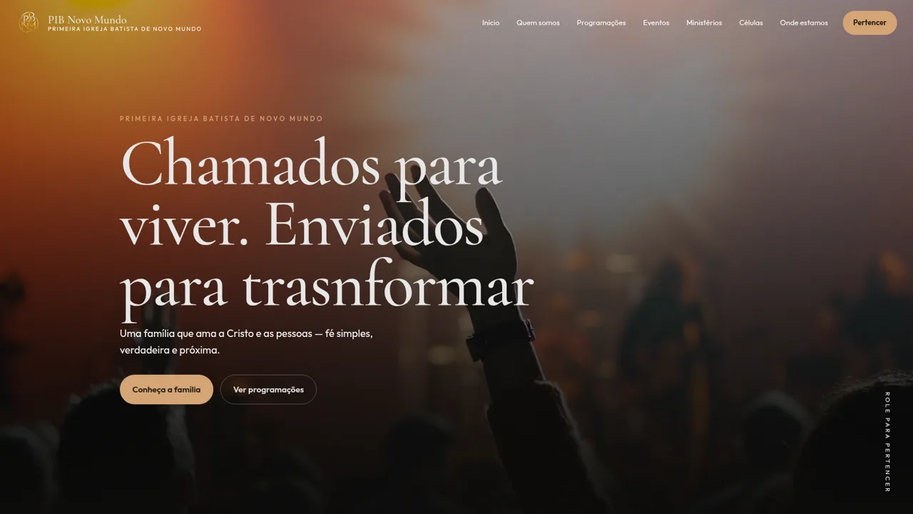 PIB Novo Mundo cover