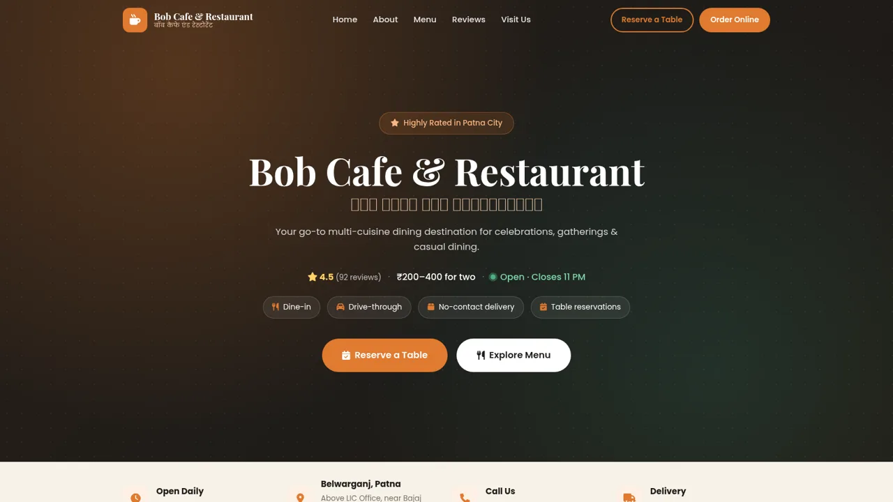 Bob Cafe & Restaurant