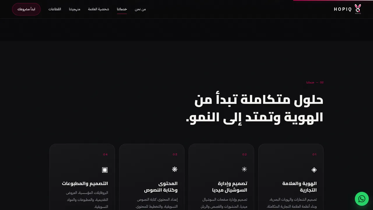 HOPIQ — وكالة إبداعية cover