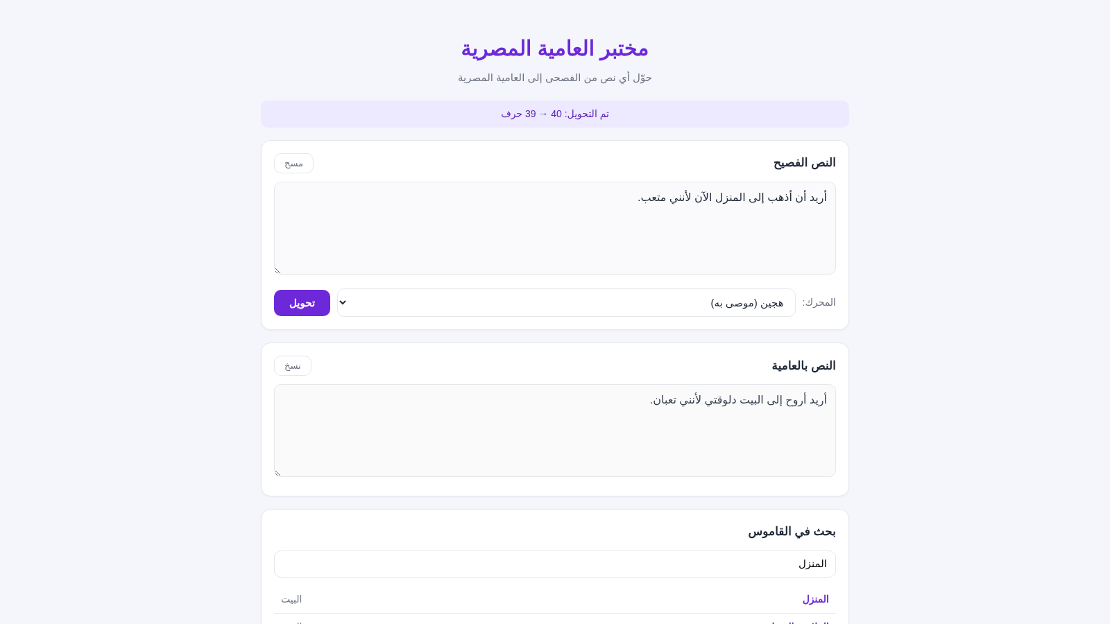 مختبر العامية المصرية cover