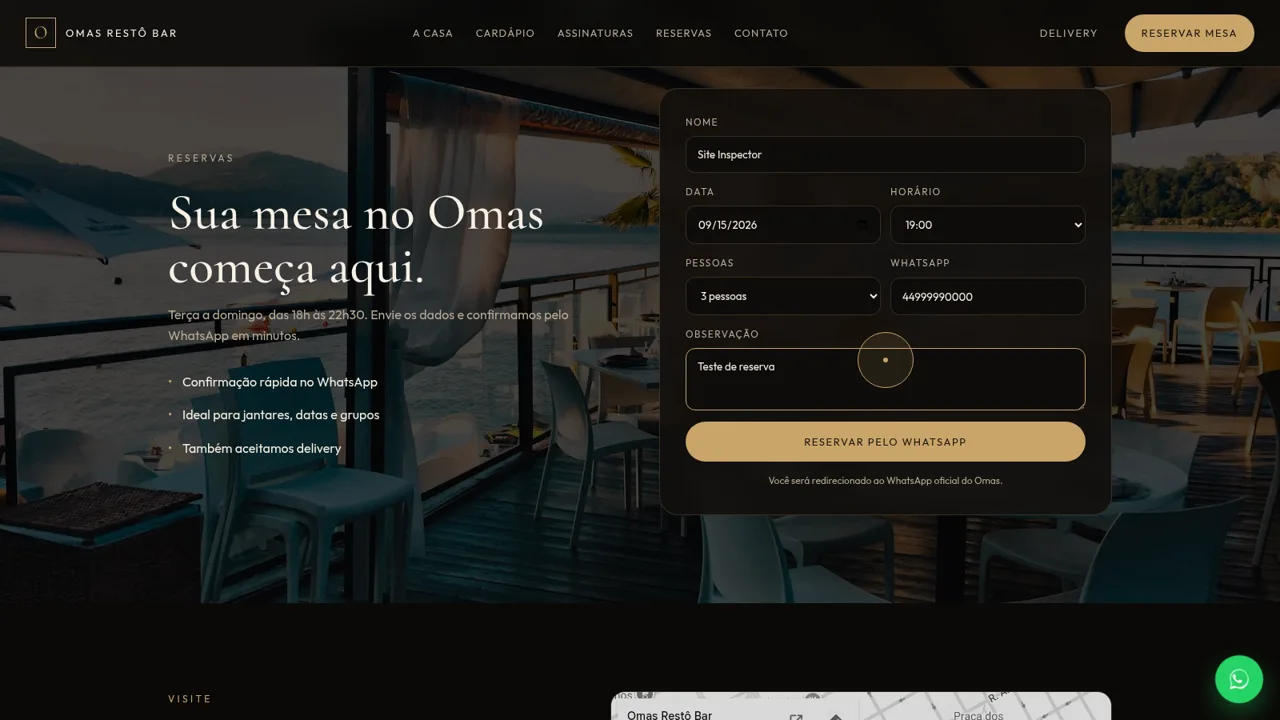 Omas Restô Bar cover