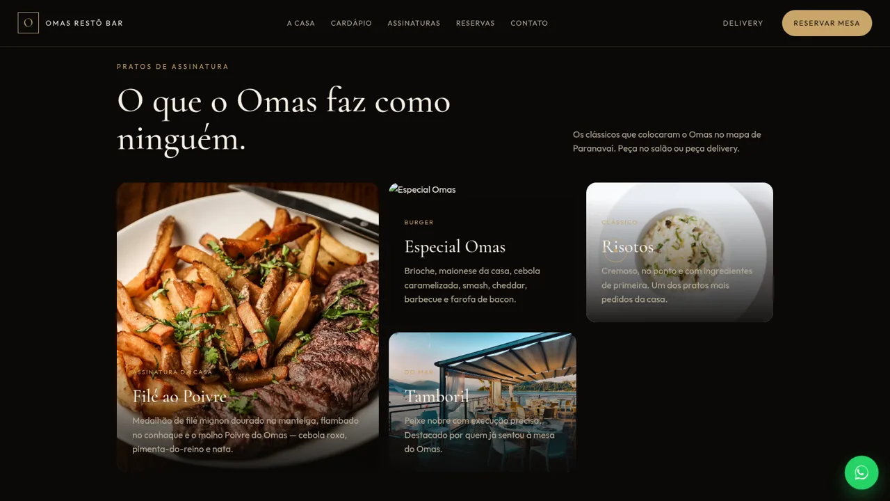 Omas Restô Bar cover