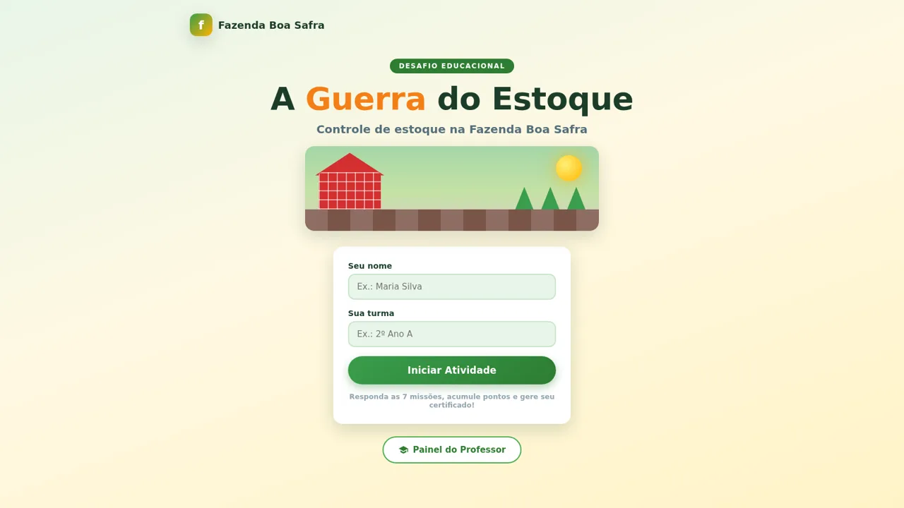 A Guerra do Estoque