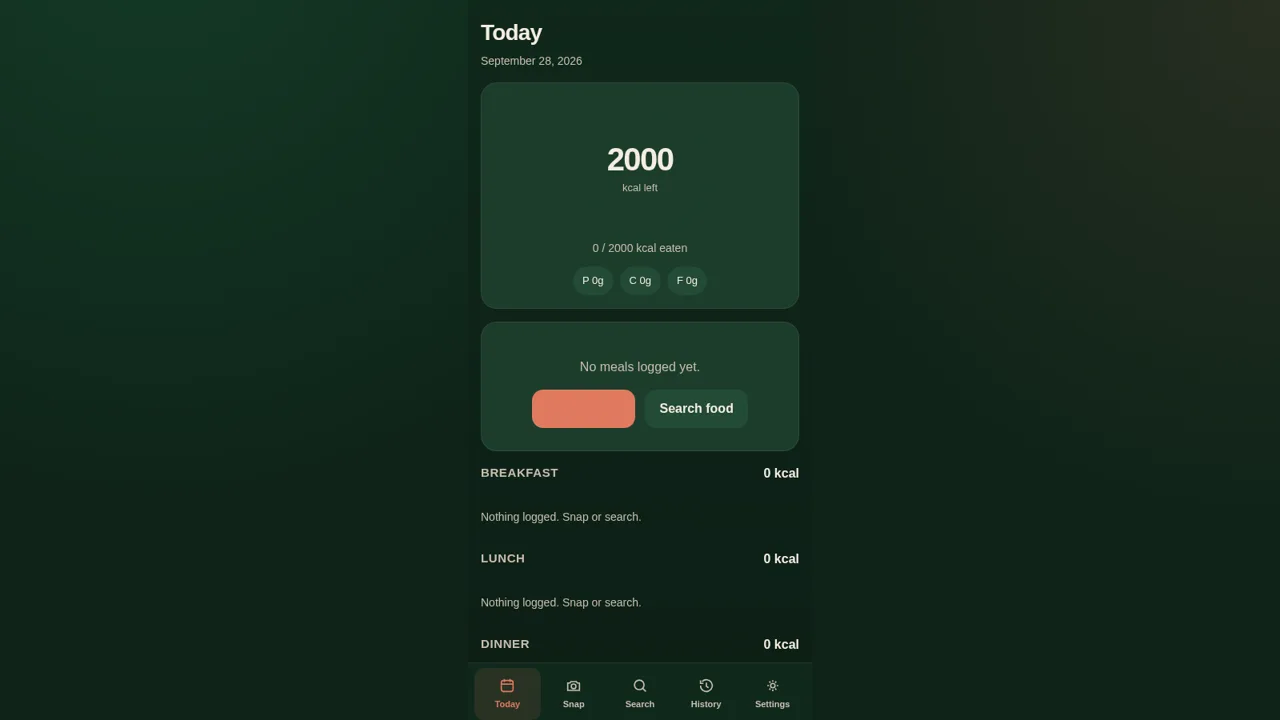 CalorieSnap