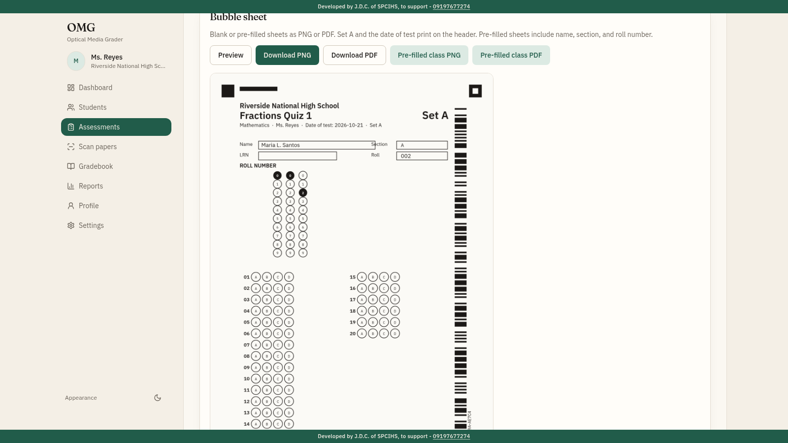 OMGrader cover