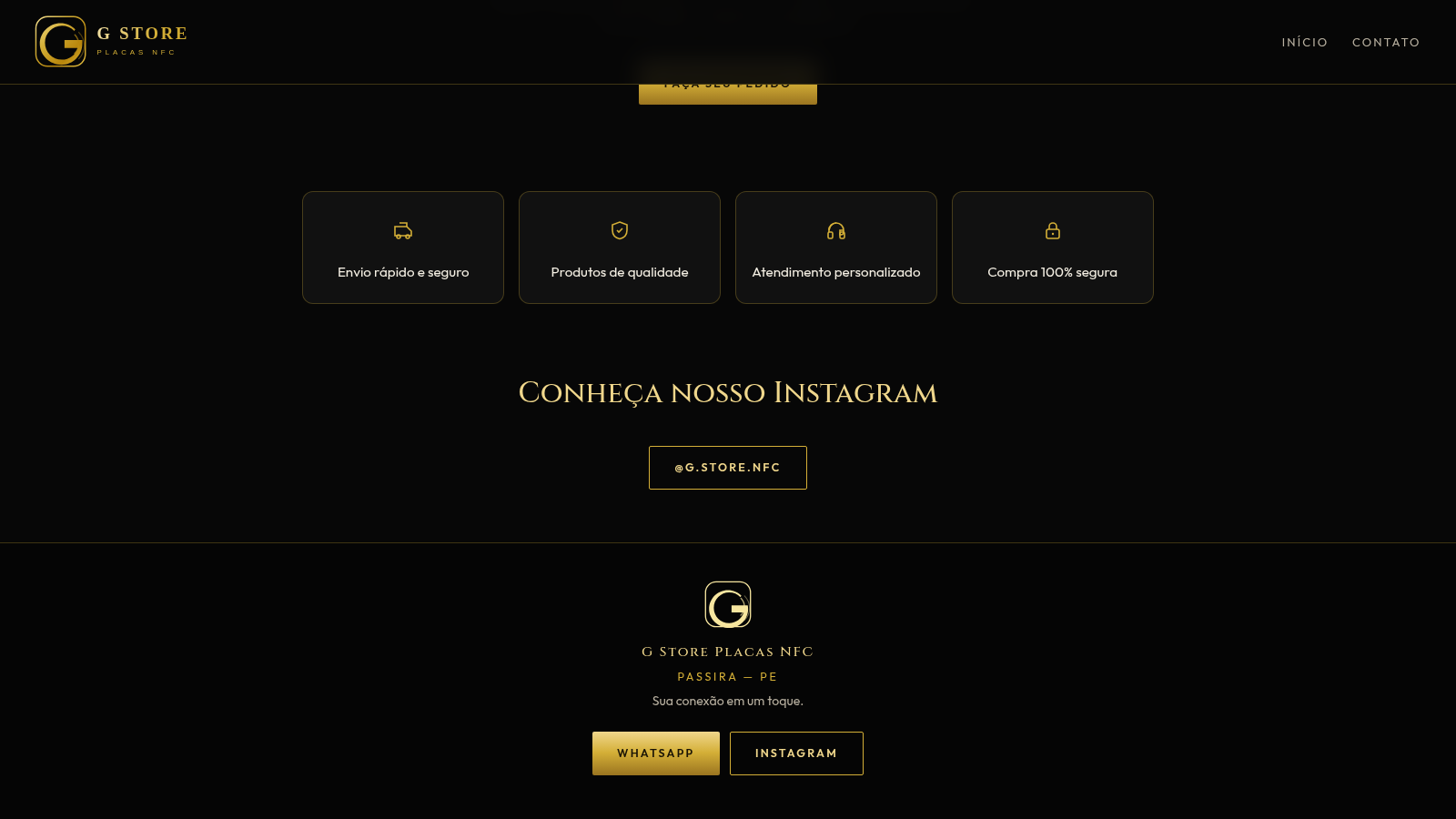 G Store Placas NFC cover
