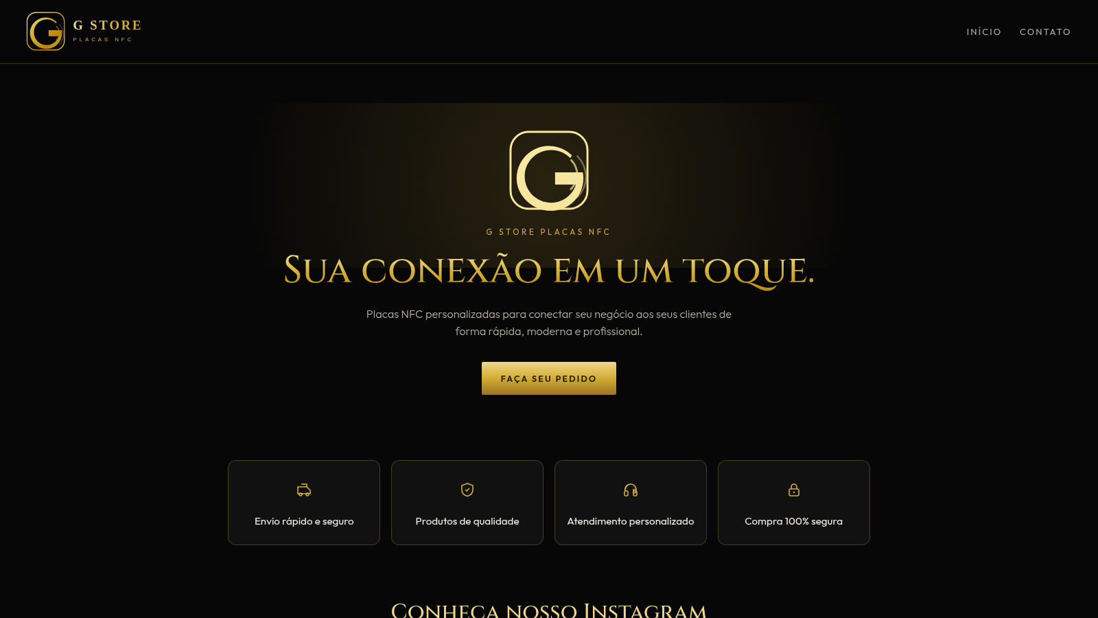 G Store Placas NFC cover