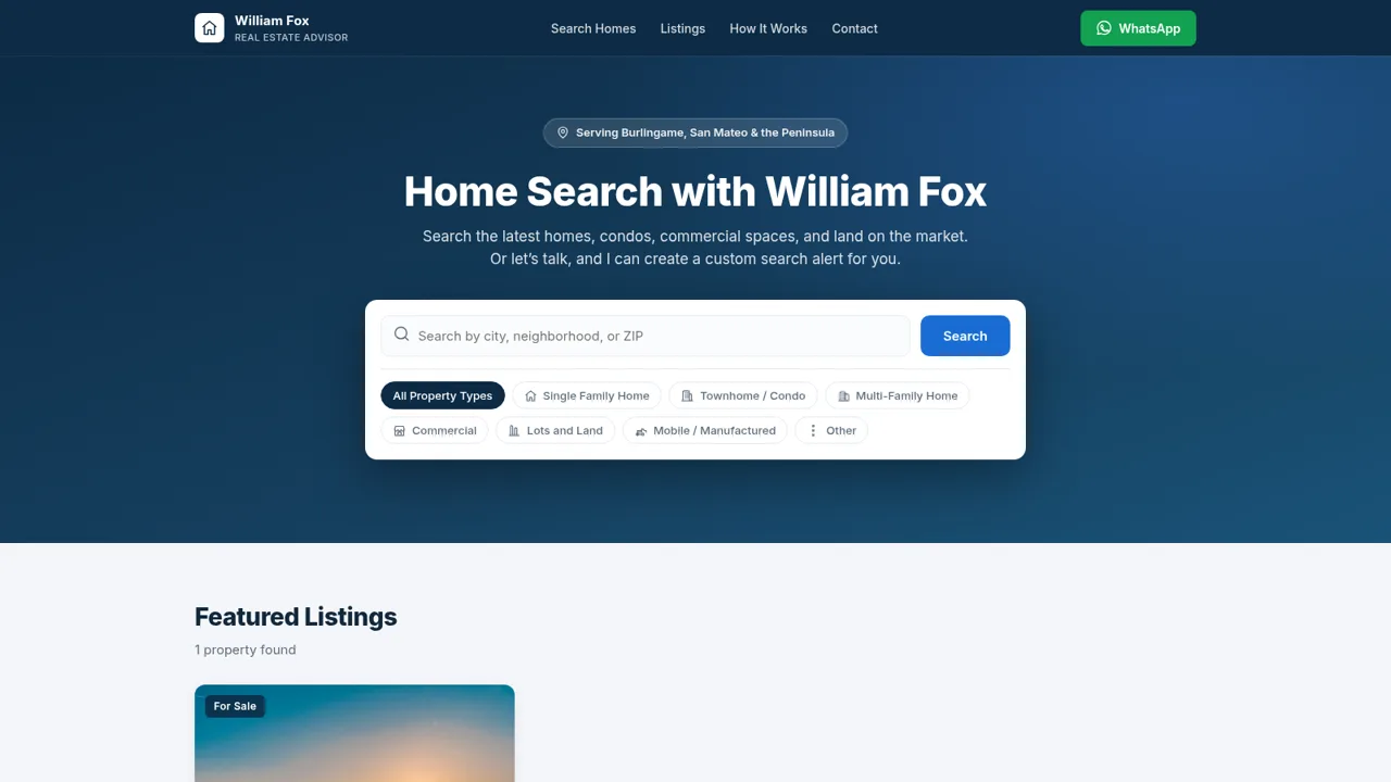 Home Search with William Fox