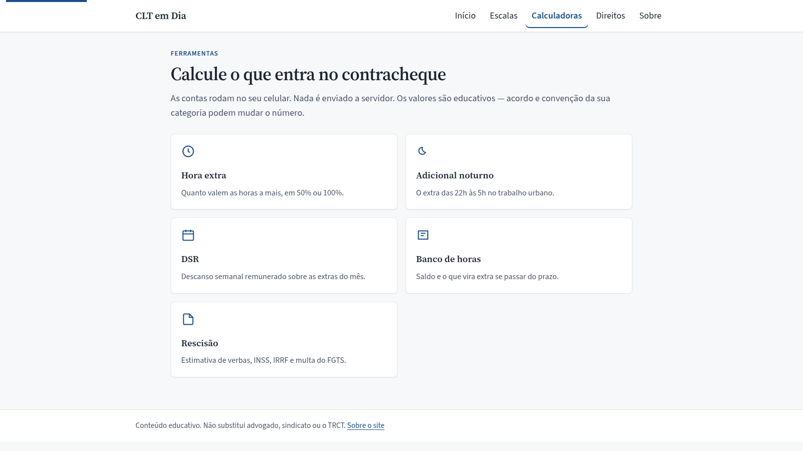 CLT em Dia cover