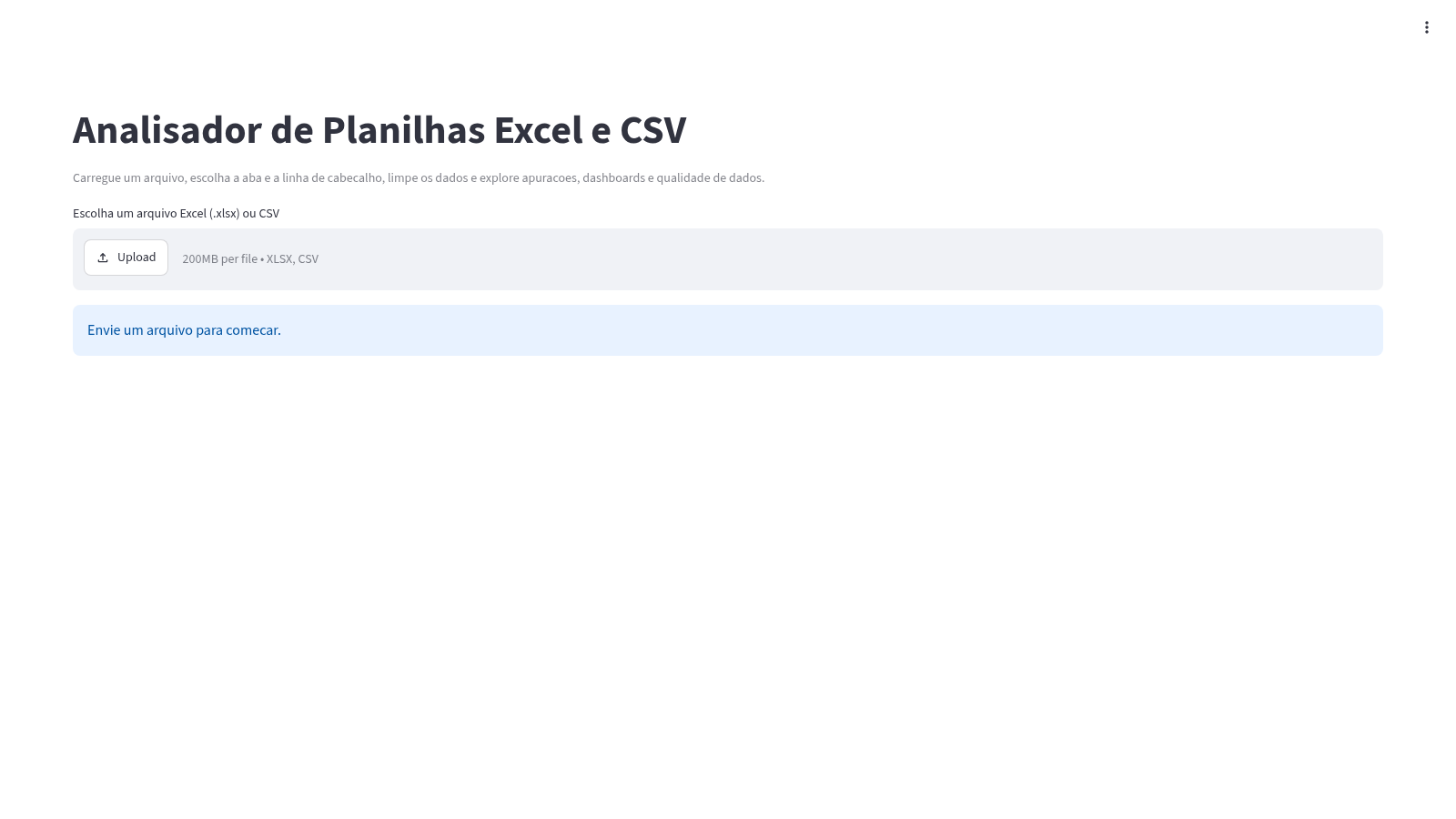 Análise de Planilhas Excel/CSV cover