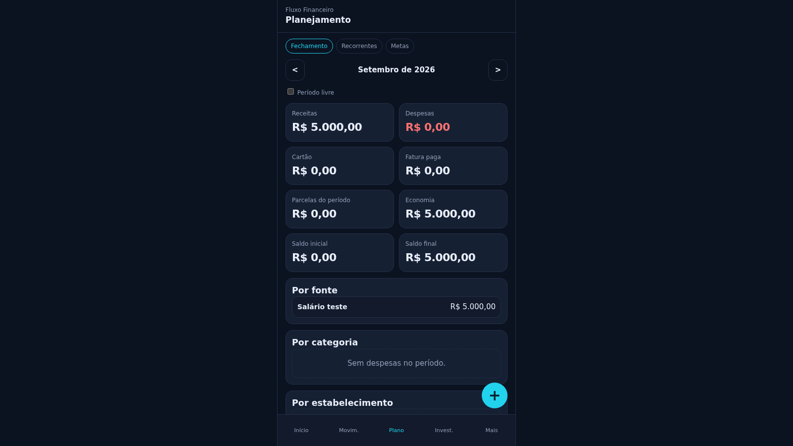 Fluxo Financeiro cover