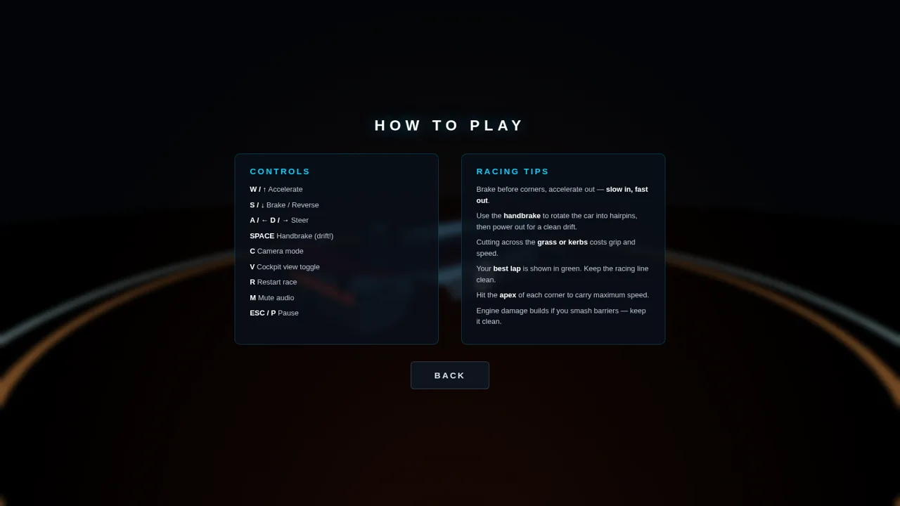 APEX DRIFT — Professional Racing