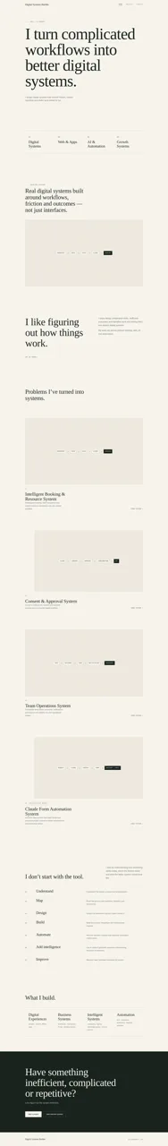 Digital Systems Builder