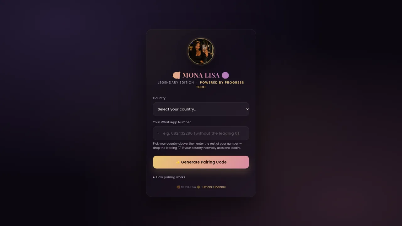 Mona Lisa Mini Bot cover