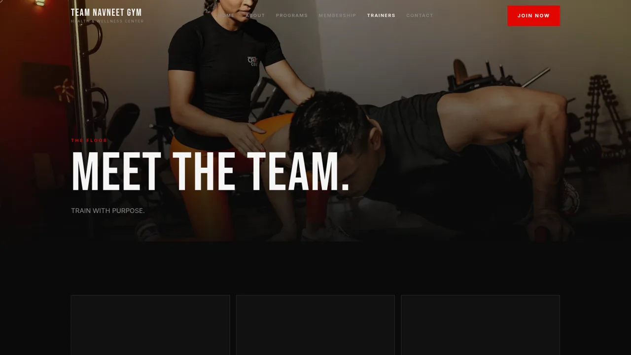 Team Navneet Gym cover