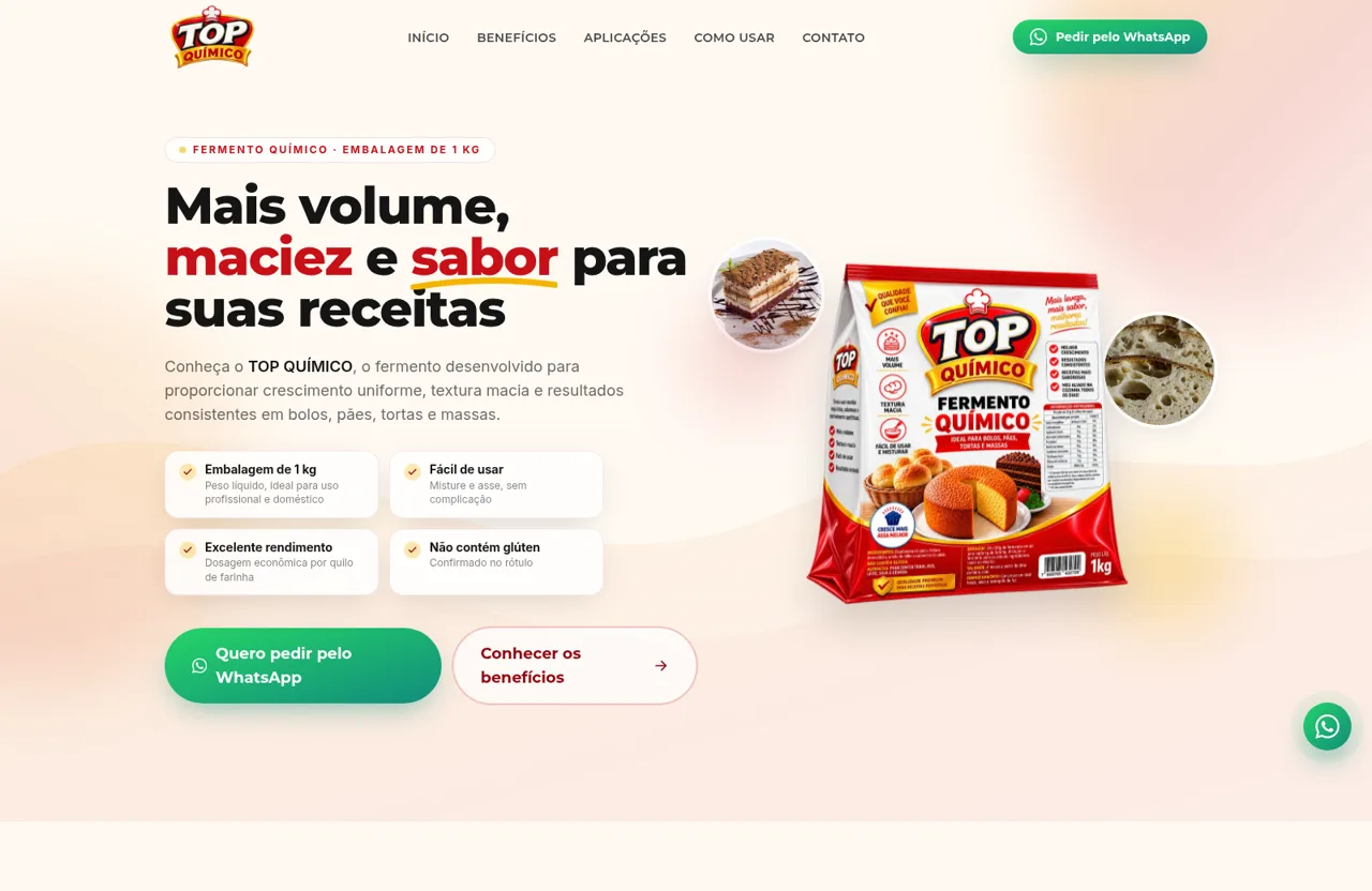 TOP QUÍMICO | Fermento Químico
