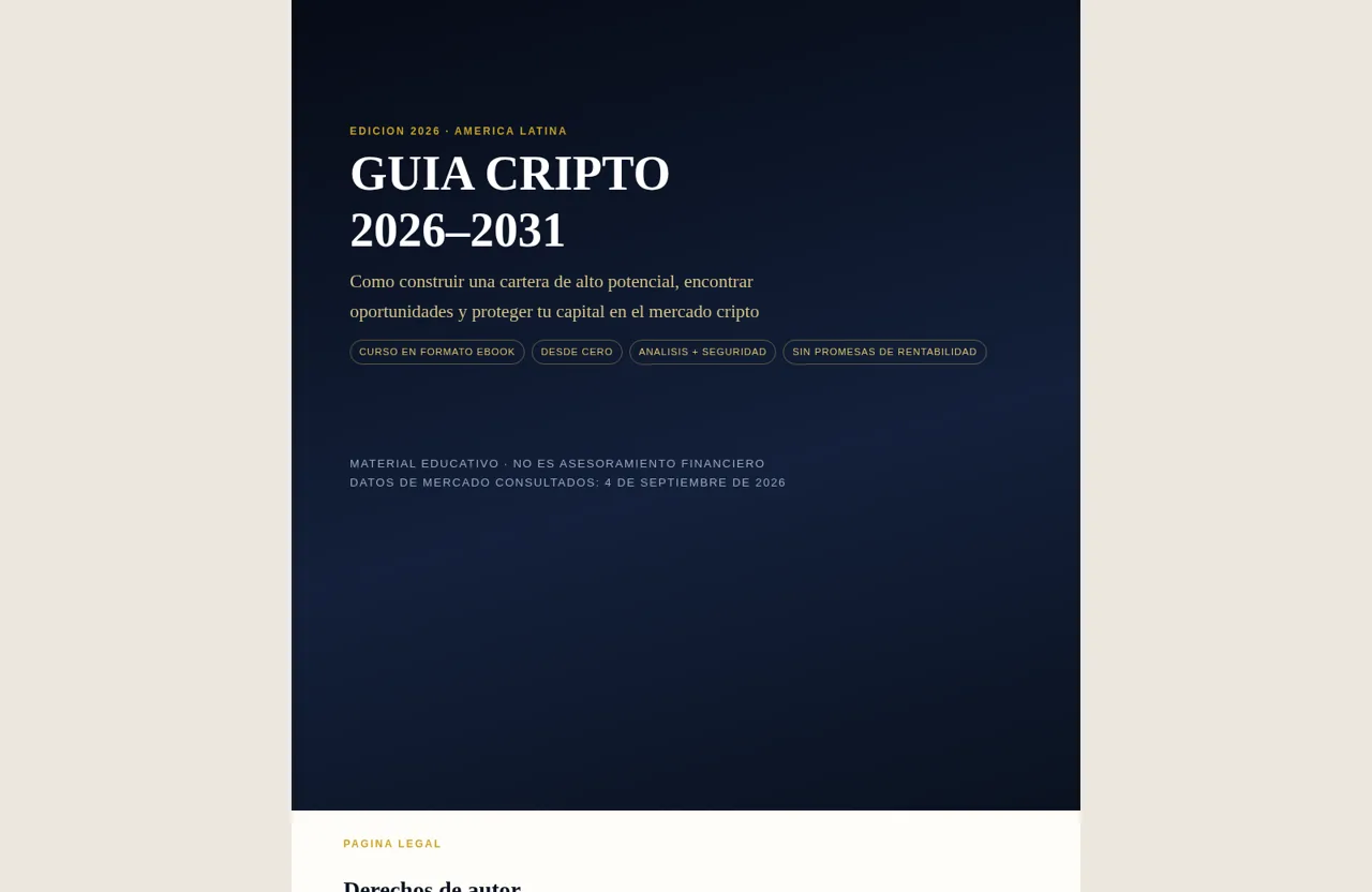 GUIA CRIPTO 2026-2031 cover