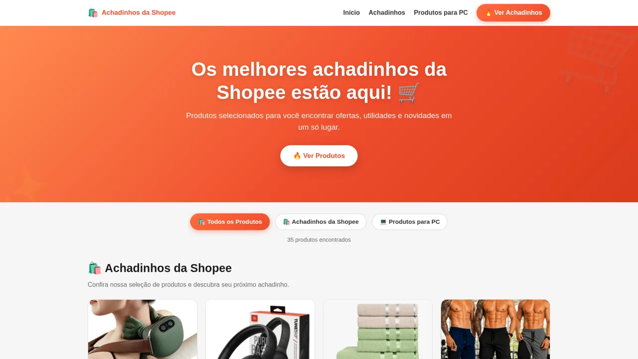 Achadinhos da Shopee cover