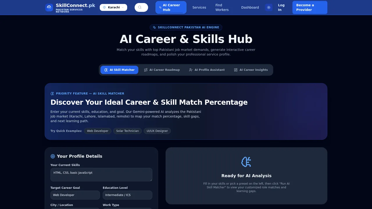 SkillConnect Pakistan cover