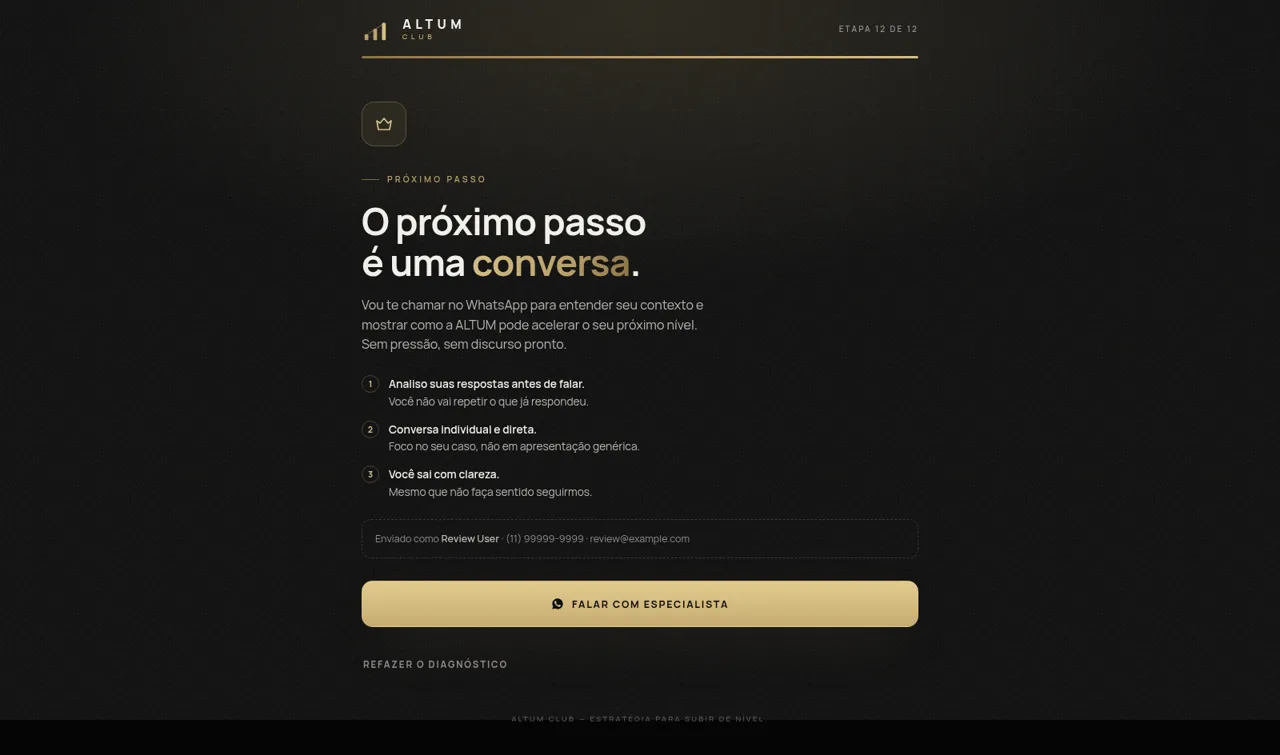 ALTUM CLUB cover