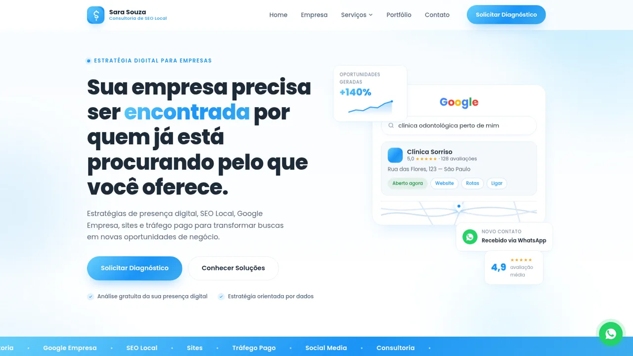 Sara Souza | SEO Local