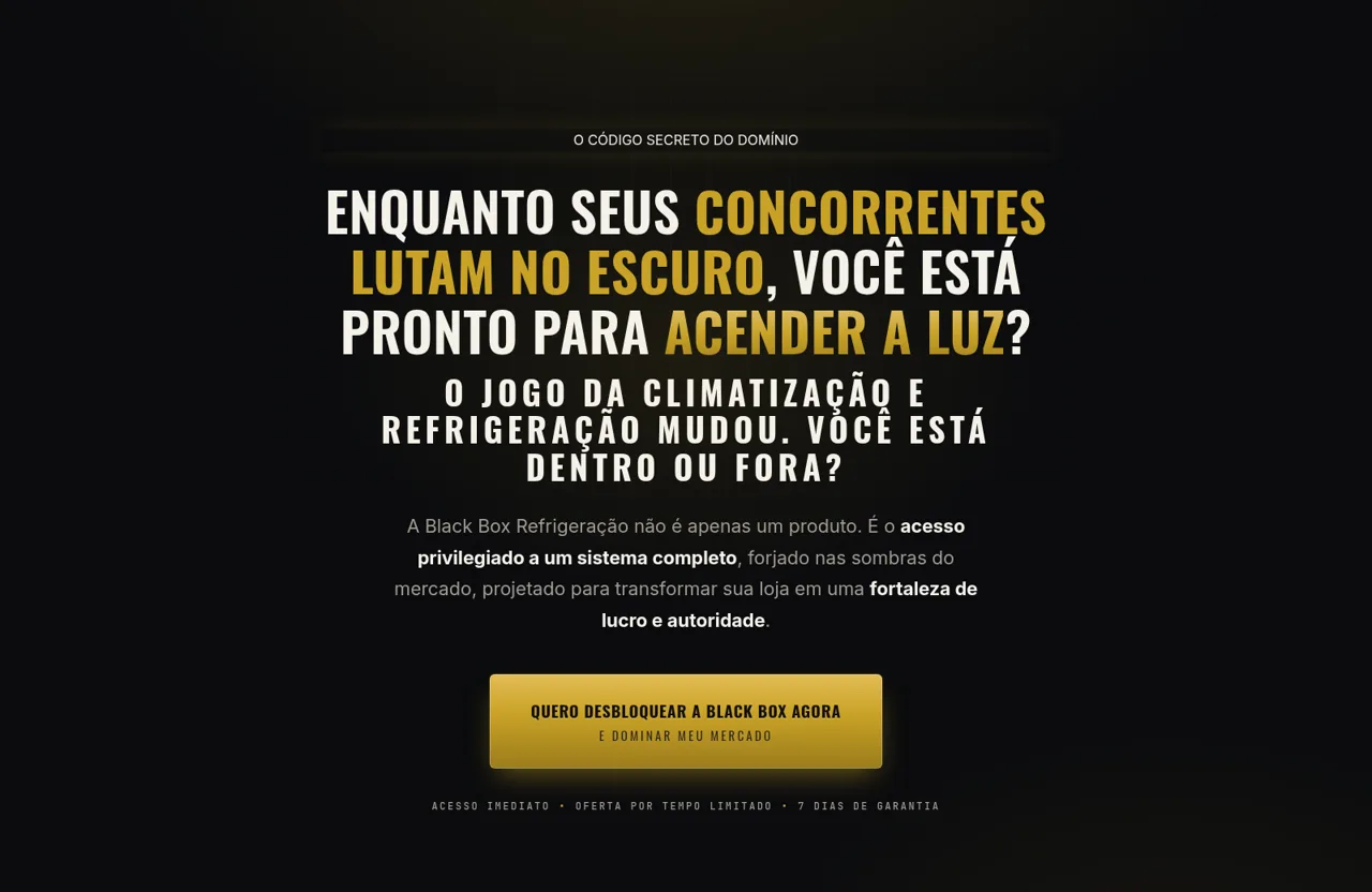 Black Box Refrigeração cover
