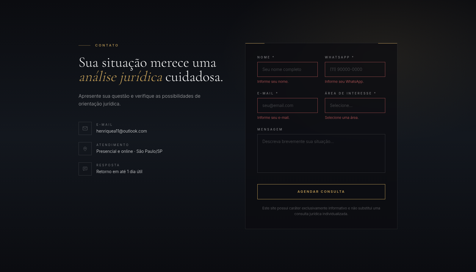 Paulo Henrique Advocacia cover