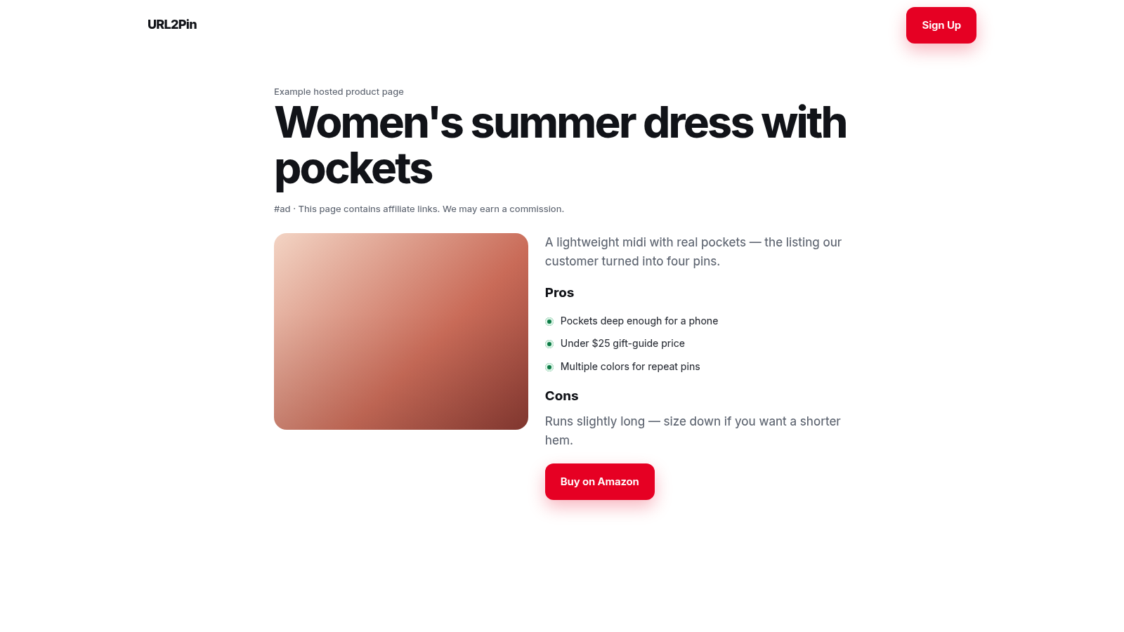 URL2Pin — Pinterest Traffic cover
