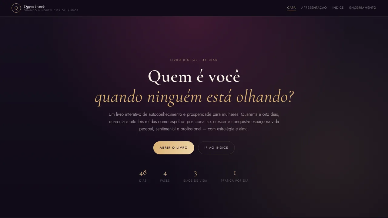 Quem é você? 48 dias