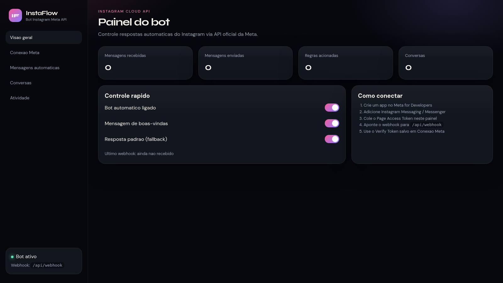 InstaFlow Bot Instagram cover