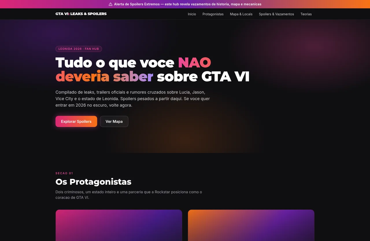 GTA VI Spoiler Hub