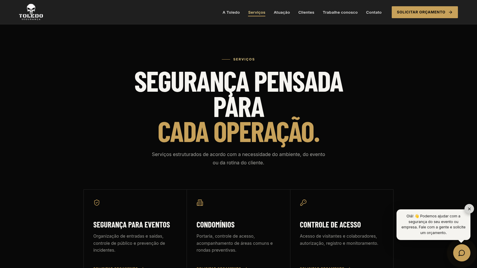 Toledo Segurança cover
