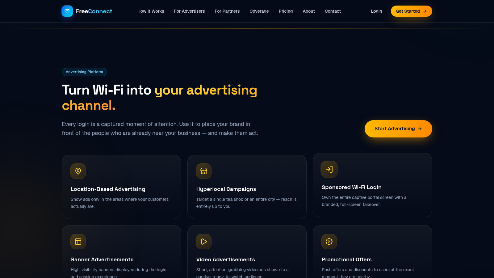 FreeConnect — Wi-Fi & Ads cover