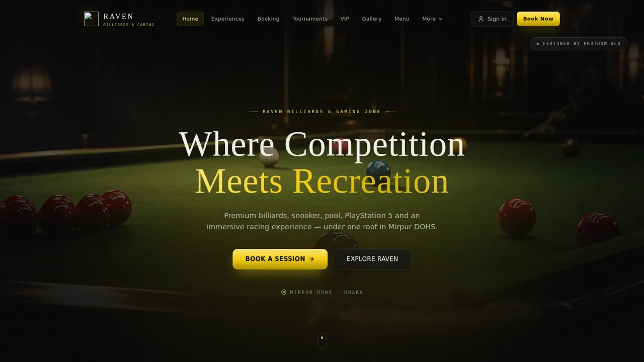 Raven Billiards & Gaming Zone