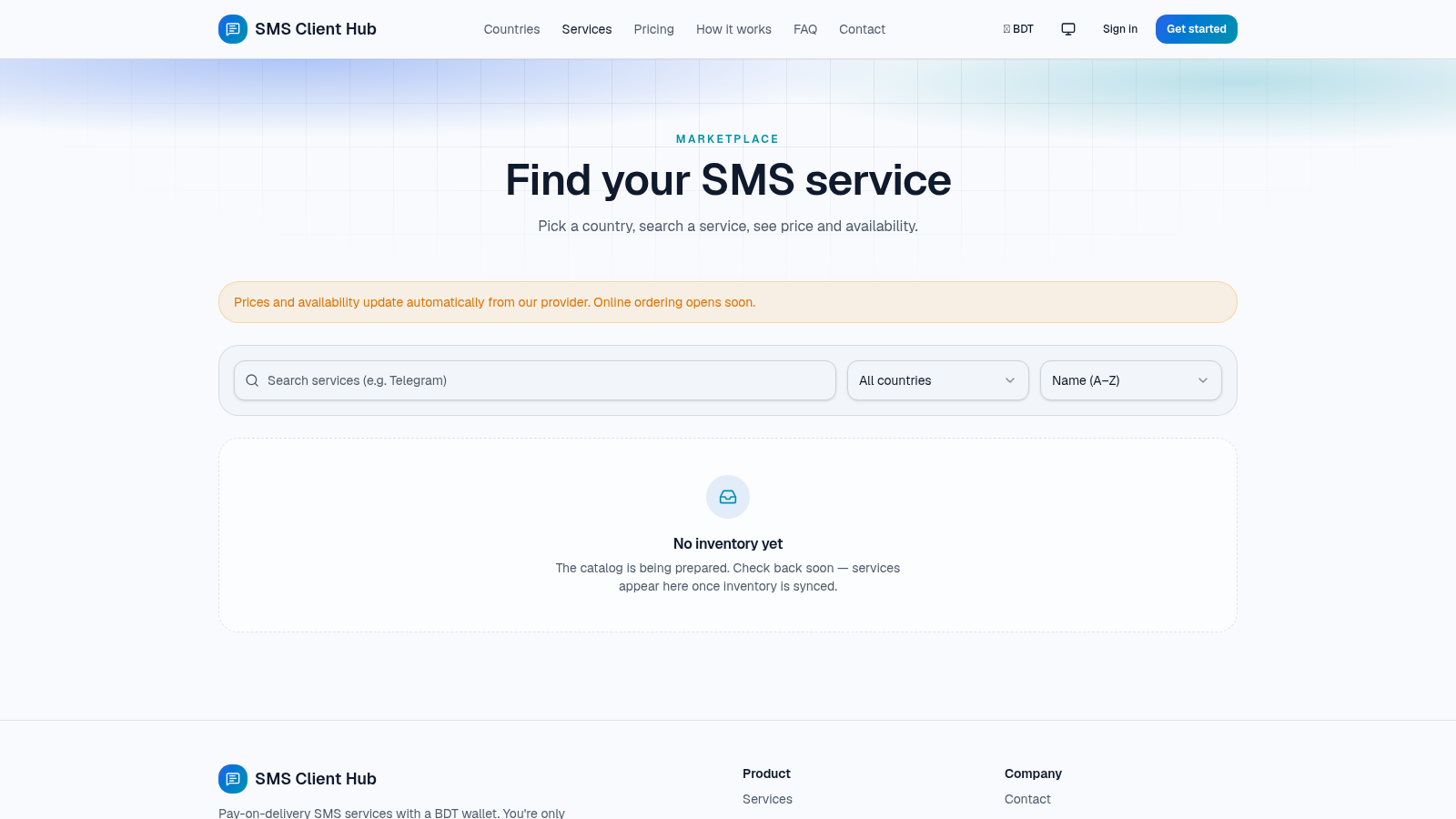 SMS Client Hub cover
