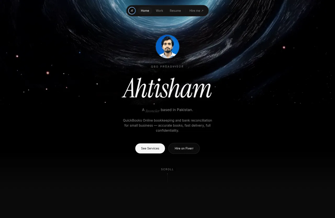 Ahtisham — QBO Bookkeeping