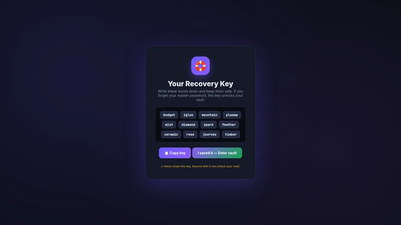 VaultLock PRO Password Manager cover