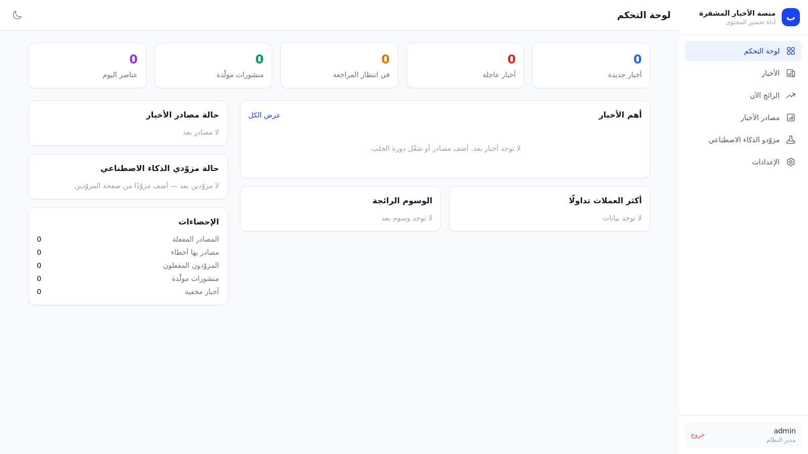 Crypto News Platform
