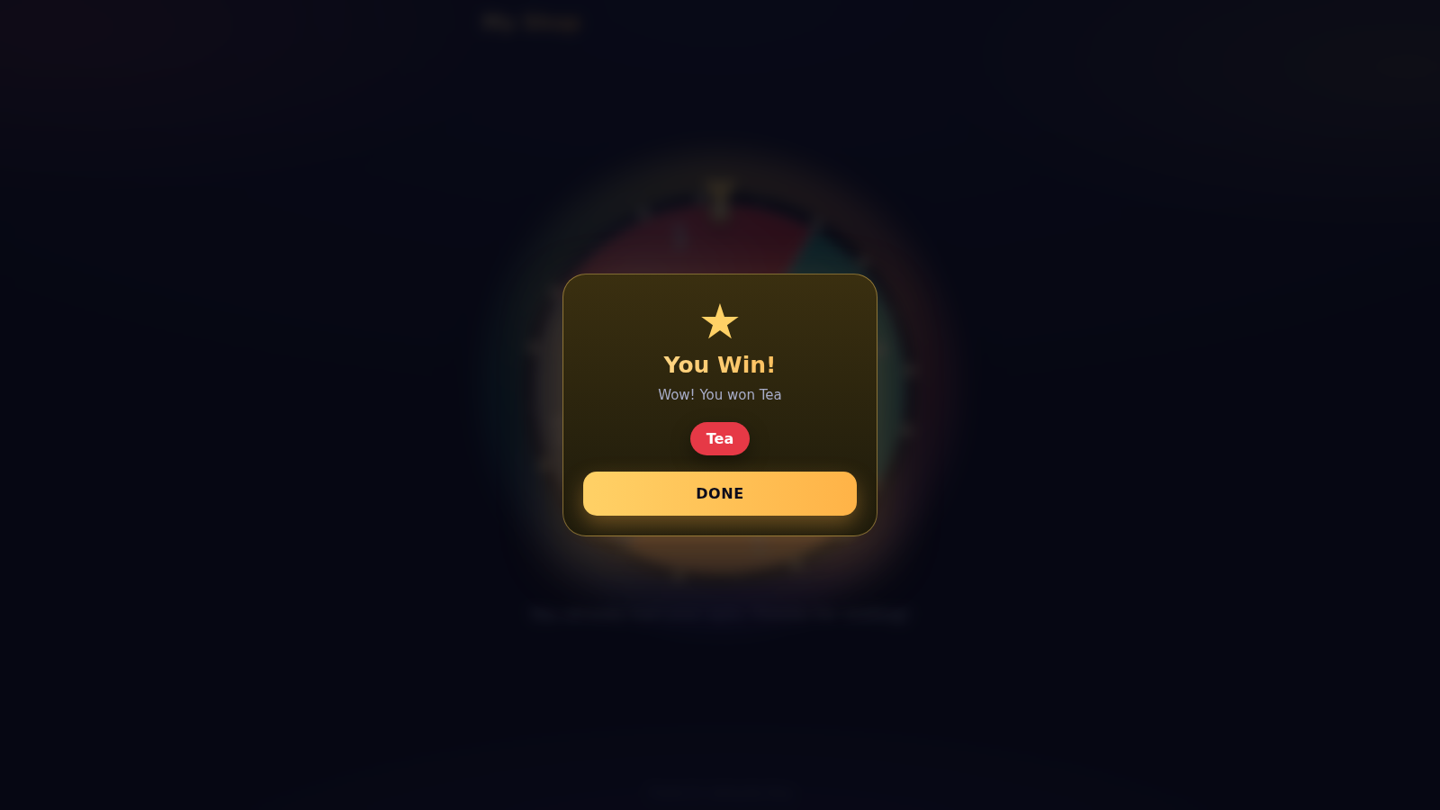 Spin Wheel Prize Game cover