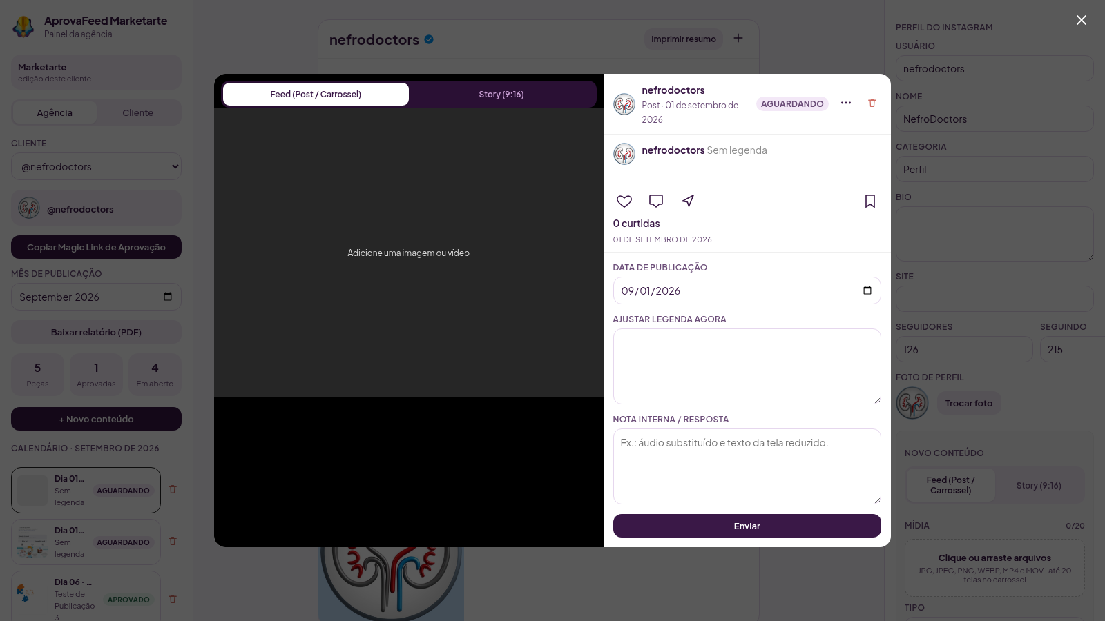 AprovaFeed Marketarte cover