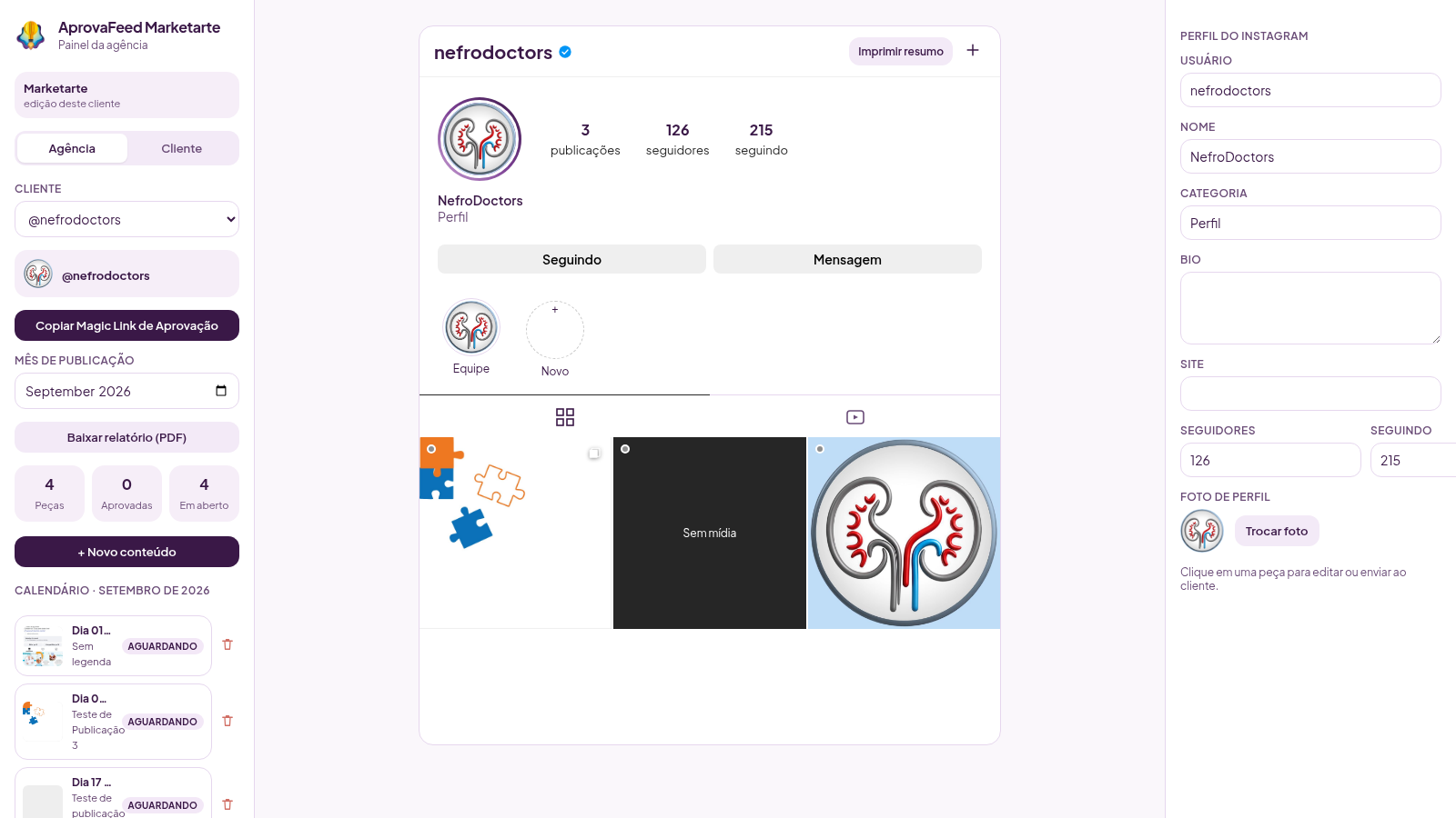 AprovaFeed Marketarte cover