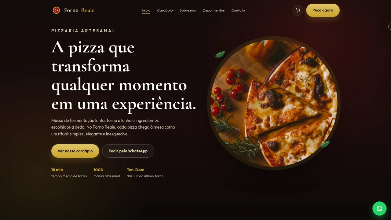 Forno Reale Pizzaria cover
