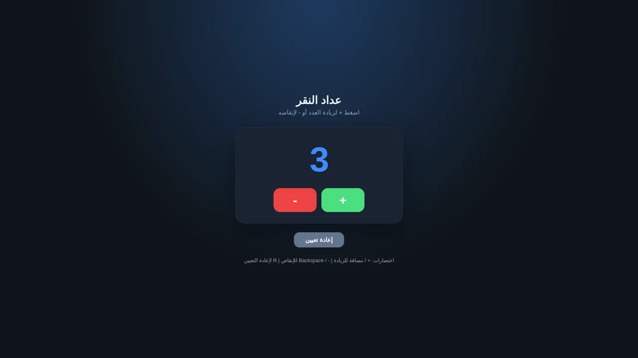 عداد النقر