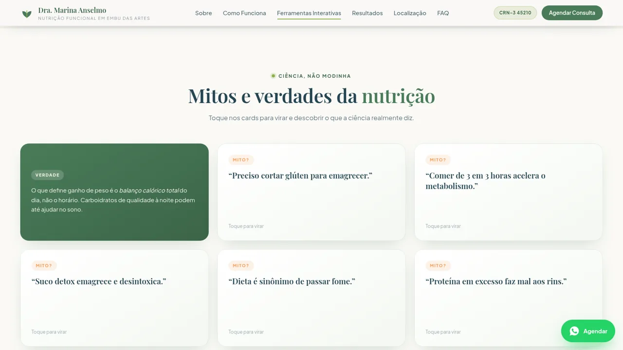 Dra. Marina Anselmo | Nutrição cover
